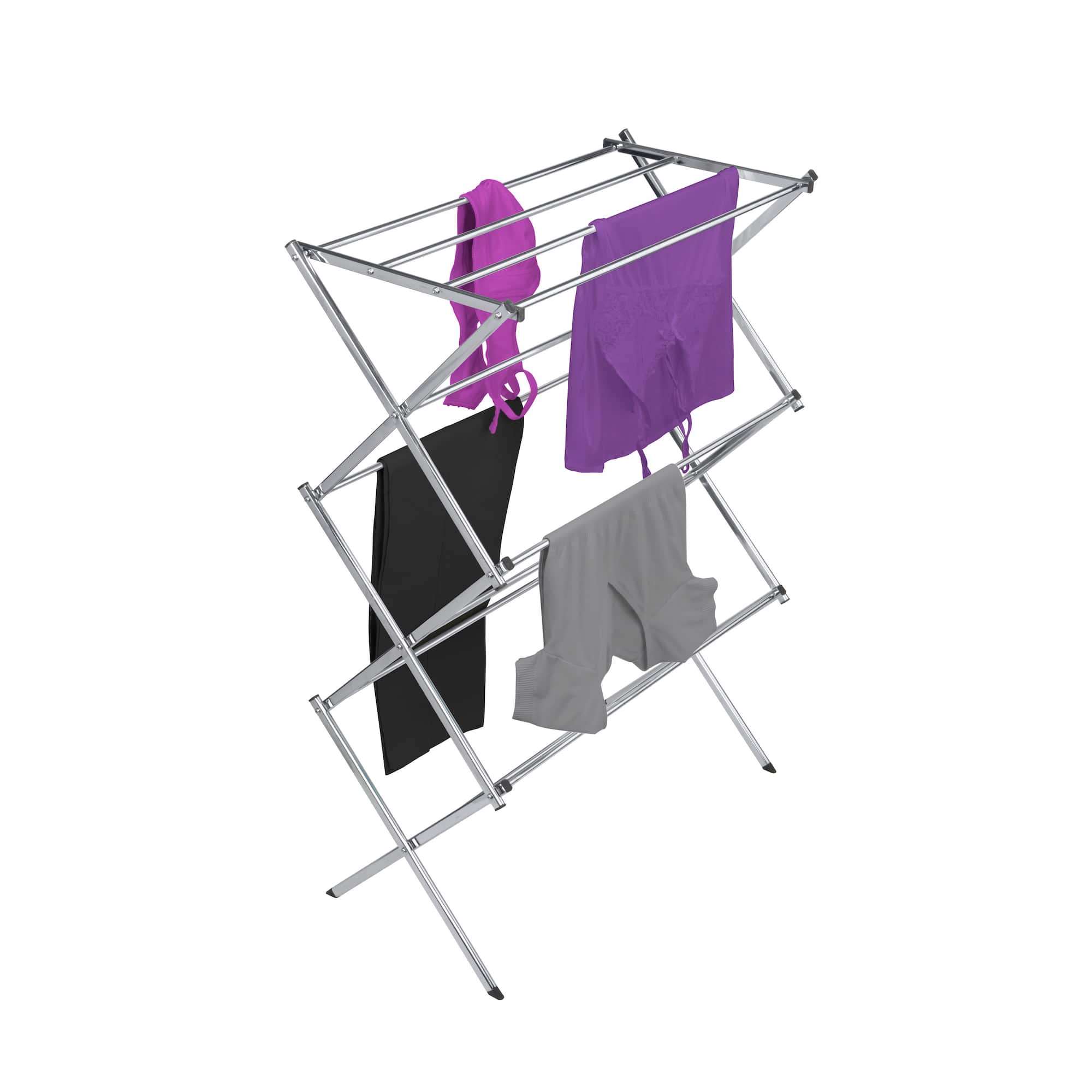 Laundry 360 Gray Foldable Clothes Drying Rack